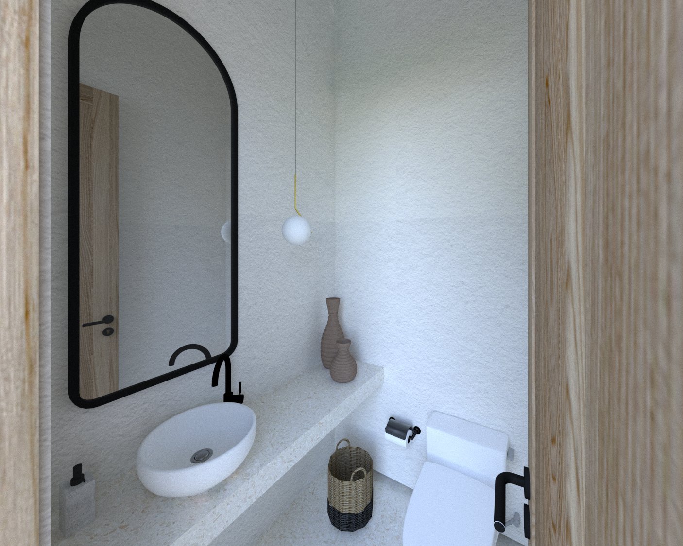 toilet outside